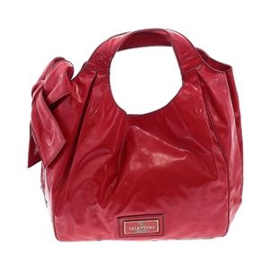 VALENTINO GARAVANI Red Leather Tote bag